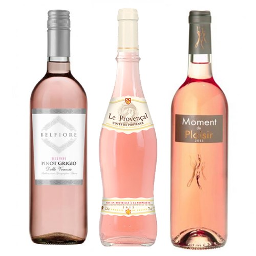 Rose Wine Treble Set - Award-Winning